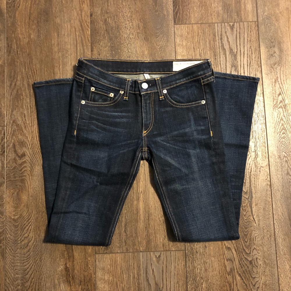 Rag and Bone Stilleto Boot Jean Sz 25